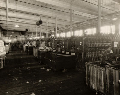 A Yarn Spinning Room